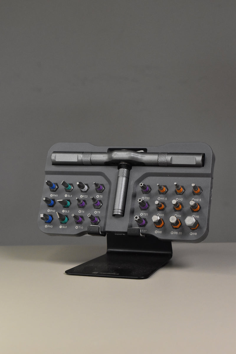 24-in-1 Magnetic Precision Ratchet Screwdriver Set – Mini Repair Tool Kit for PC, Electronics & Household