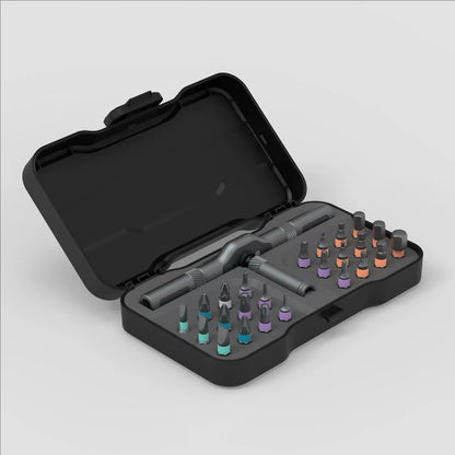 24-in-1 Magnetic Precision Ratchet Screwdriver Set – Mini Repair Tool Kit for PC, Electronics & Household